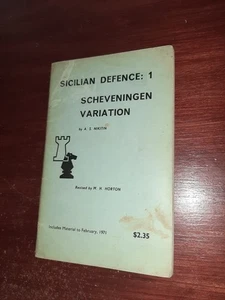 Sizilianische Verteidigung: 1 Scheveningen Variante A.S. Nikitin 1971 Schach - Bild 1 von 3