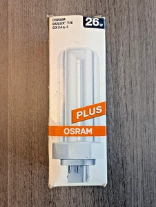 OSRAM DULUX T/E 26W/840 GX24q-3 4 pin Low Energy BLT CFL PL COOL WHITE NEW - Picture 1 of 5