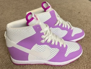 Nike 2014 Dunk Sky Hi BR HIDDEN WEDGE FUCHSIA GLOW 7 VINTAGE FORCE AIR Damen 11 - Bild 1 von 9