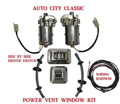 Kit de ventilación eléctrica 1965 1966 Chevy Pontiac Impala convertible Foto 1 de 3