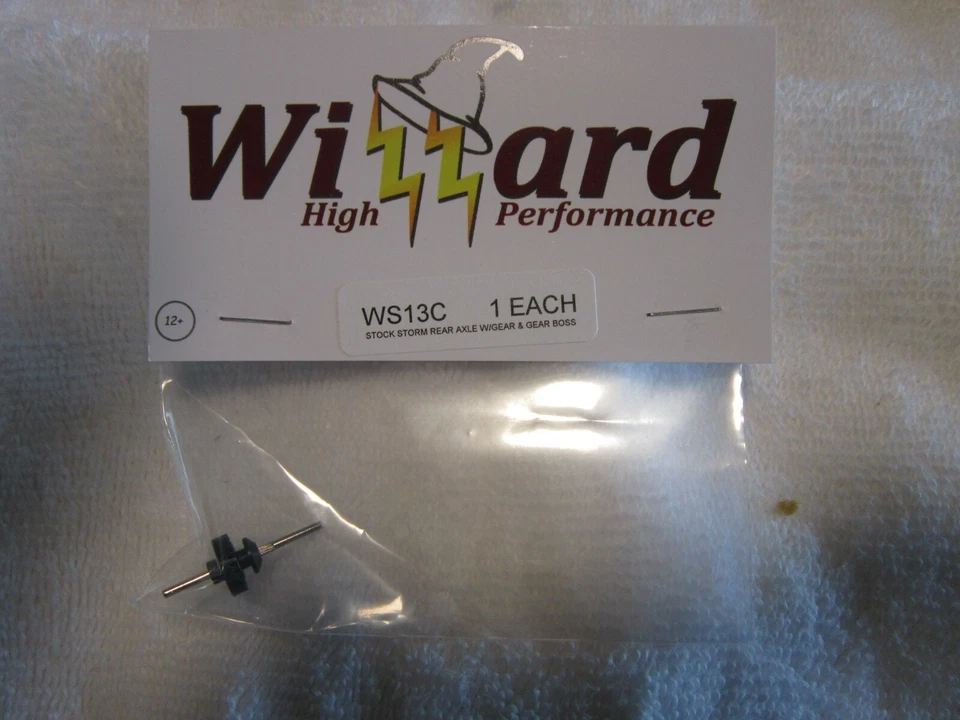 EJE TRASERO WIZZARD WS13C STOCK STORM CON JEFE DE ENGRANAJES 1 CADA UNO Foto 1 de 1