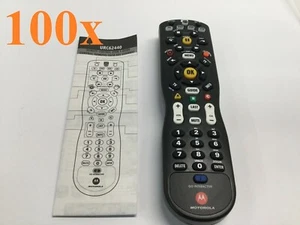Lot of 100 - UNIVERSAL Motorola TV Remote Control DVD AUX STB URC62440 NEW - Picture 1 of 6