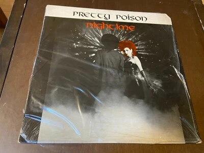 Pretty Poison ~ ночное время ~ VG + 12» сингл ~ усадка ~ Svengali ~ электро фристайл поп диско - Изображение 1 из 2