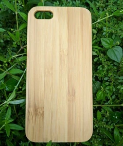 iPhone 6 / 6s Bamboo Hard PC Phone Case Bamboo Eco-Friendly & Sustainable - Picture 1 of 5