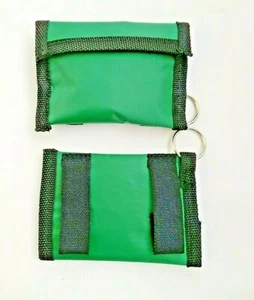 RESUSCITATION CPR KIT IN WALLET WITH KEY RING - RESUSCIADE & GLOVES - BELT LOOP - Picture 1 of 3