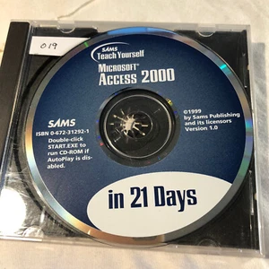 SAMS Access 2000 in 21 Tagen CD - Vintage Software - Bild 1 von 1