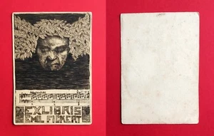 AK Beethoven Jugendstil Exlibris Emil Fickert von 1906 ( 45211 - Bild 1 von 1