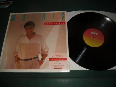 JOHNNY MATHIS LP - LOVE SONGS - Image 1 of 2