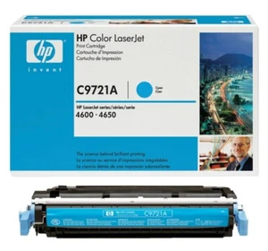 Original HP Toner C9721A 641A für Color Laserjet 4600 4600DN 4650 oV - Bild 1 von 1