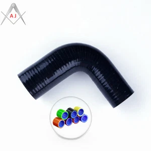 For 1.25" to 1.5" 32/38mm 90 Degree Elbow Silicone Coupler Reducer Hose New - Imagen 1 de 5