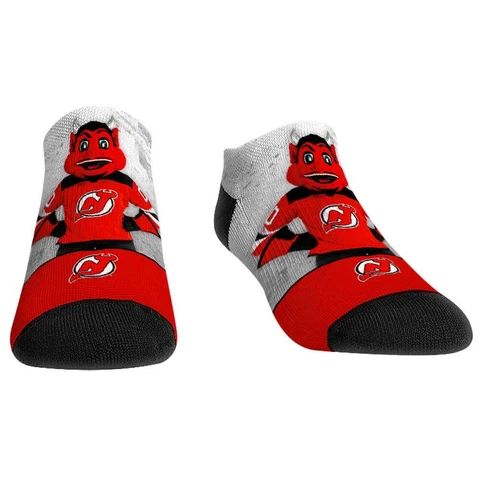 Unisex Rock Em Socks New Jersey Devils Mascot Walkout Low Cut Socks Cover