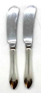 Four George 1920 Set 2 Butterstreuer Messer Reed Barton Sterlingsilber No Mono - Bild 1 von 10