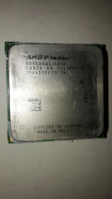 AMD Phenom X4 9500 2.2 GHz Quad-Core (HD9500WCJ4BGD) Processor CPU and Fan- Used - Image 1 of 4