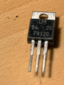 LM7812CT Standard Regulator 12 Volt 1 Amp 3 Pin - Picture 1 of 3