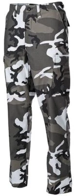 Pantalones cargo BDU CAMUFLAJE URBANO PARA HOMBRES militares CIUDAD CAMUFLAJE TALLA 34X32 Foto 1 de 4