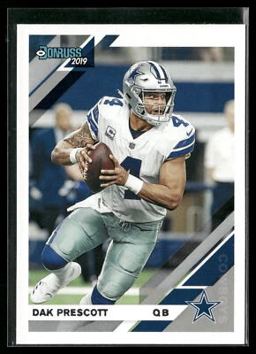 Dak Prescott 2019 Donruss #73 Dallas Cowboys - Image 1 of 2