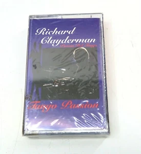 New RICHARD CLAYDERMAN Tango Passion sealed Cassette Tape QUALITY LATINO 616217 - Picture 1 of 2