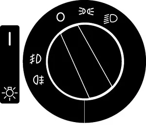 Fits VW Volkswagen Touareg Passat Jetta Headlight Button Repair Decals - Picture 1 of 1