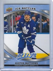 2023-24 ponte superiore MVP Ice Battles #53 Auston Matthews - Foto 1 di 2