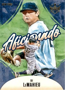 2021 Panini Diamond Kings Aficionado A14 D.J. LeMahieu Yankees