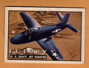 1952 Topps Wings #63 FJ Fury, Excellent Condition! - Picture 1 of 1