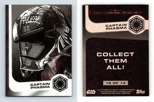 Capt. Phasma #12 Journey To Star Wars Last Jedi 2017 Illustrated Character Card - Picture 1 of 1