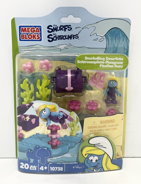 Mega Bloks The Smurfs Schoolin’ Smurfs Playset #10768 Loose 2013 Complete