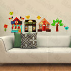 Cartoon House Collection - Wall Decals Stickers Appliques Home Décor
