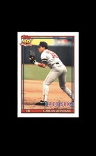 1991 Topps -  Collector's Edition (Tiffany) #206 Carlos Quintana