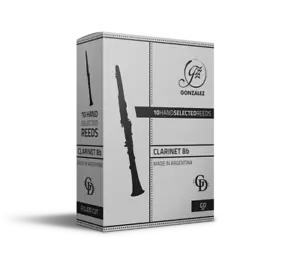 Gonzalez **GD** Bb Clarinet Reeds--Box of 10--Hardness #4.5 - Picture 1 of 6