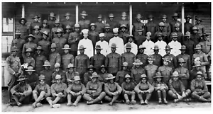 SOLDATINI BUFALO FOTO 8X10 USA US ARMY TUTTO REGGIMENTO CAVALLERIA NERA CONFINE LARGO - Foto 1 di 1