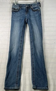 Miss Me girls jeans size 14/27” inseam - Picture 1 of 4