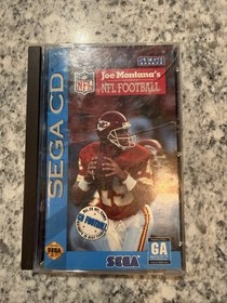 Joe Montana's NFL Football (Sega CD, 1993) Loads But Doesn&rsquo;t Play Work CIB
