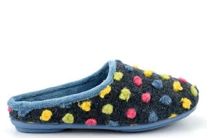 Zapatillas de punto para mujer Zapatillas de espuma viscoelástica para mujer Zapatillas de mula Talla - Imagen 1 de 4