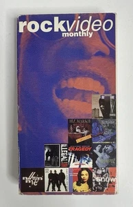 Rock Video Monthly Rap Releases September 1993 Run DMC Big Daddy Kane VHS Rare - Foto 1 di 3