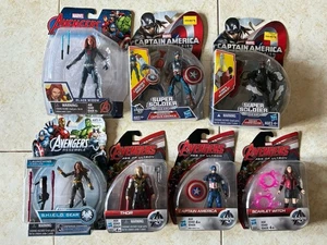 Hasbro LOT Captain America Winter Soldier Avengers Age of Ultron Black Widow etc - Picture 1 of 16
