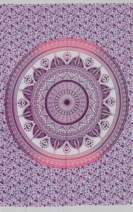 Ethnic Traditional Home Decor Wall Covering Mandala Cotton Yoga Tapestry - Picture 1 of 6