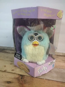 VTG Furby EASTER Tiger Special Limited Edition 2000, 70-880~ Flower Hat - Picture 1 of 7