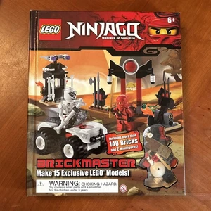 LEGO NINJAGO Brickmaster Masters of Spinjitzu 2 Mini Figures 140 Bricks Book New - Picture 1 of 7