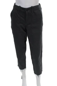 G1 All Purpose Goods Womens High Rise Zip Up Surplus Pants Gray Cotton Size 4 - Picture 1 of 5