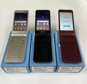 Samsung Galaxy Folder2 SM-G1650 Dual SIM Flip Unlocked SmartPhone - New Sealed - Picture 1 of 20