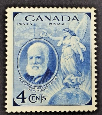 Canada 1947 Alexander Graham Bell 4¢ Sc#274 MNH OG VF - Image 1 of 2