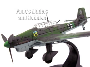 Junkers Ju-87 Stuka German Dive Bomber 1/72 Scale Diecast Metal Model - Oxford - Picture 1 of 11