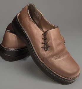 Natural Soul Sz 10 Slip On Shoes Brown Leather Sydney - Picture 1 of 16