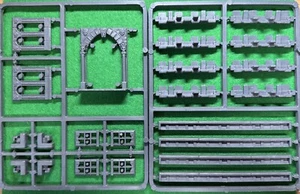 Juegos Taller Mordheim Warhammer Ventana/Paisaje/Terreno Sprue Bits Bnos Años 90 - Imagen 1 de 7