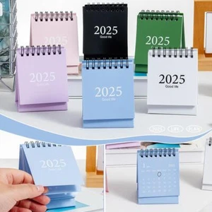 2025 Mini Desk Calendar Calendar Desktop Decoration, Retro Ornaments M5C1 - Picture 1 of 18