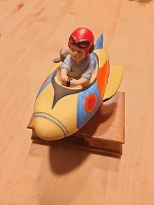 Buck Rogers Music Box Plays "Fly Me ToThe Moon" Baby Nursery Room Decor Vintage - Picture 1 of 8