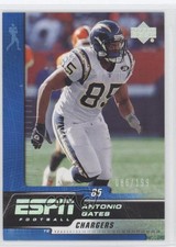 2005 Upper Deck ESPN Holofoil /199 Antonio Gates #82