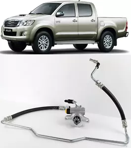 Power Steering Pipe Hose & Pump For 2005 To 2015 Toyota Fortuner D4D 2.5L Diesel - Picture 1 of 14