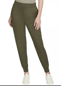 Matty M Women's Essential Comfort Jogger Pant X-Large Olive Color - Picture 1 of 3